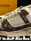 Tênis Louis Vuitton LV Trainer Brown  - Pronta Entrega