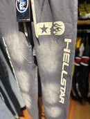 Calça Hellstar Moletom Track Print Cinza - Pronta Entrega