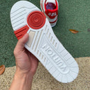 Louis Vuitton Trainer Bordeaux White Red - Encomenda