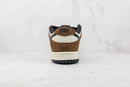 Nike SB Dunk Low White Black Trail End Brown - Encomenda