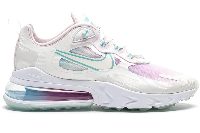 Nike Air Max 270 React Summit White Bleached Aqua - Encomenda