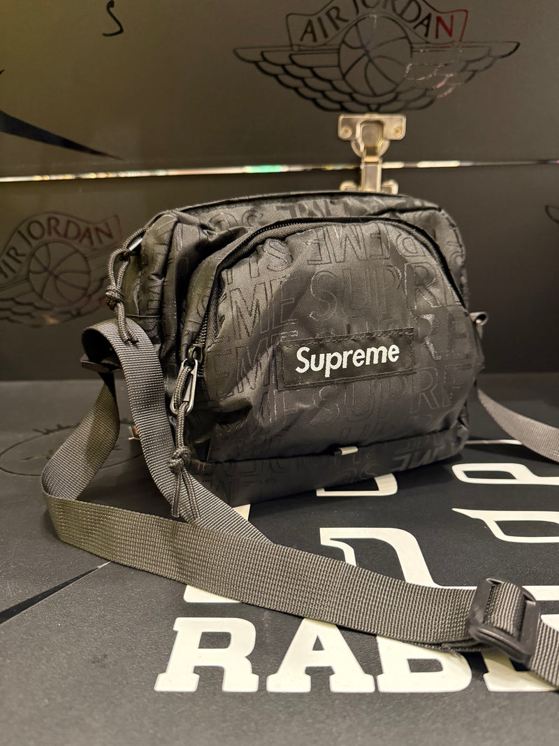 Bag ShoulderBag Supreme 19SS Preta - Pronta Entrega