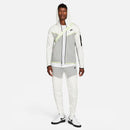 Conjunto Nike Tech Fleece Branca / Cinza / Neon - Encomenda