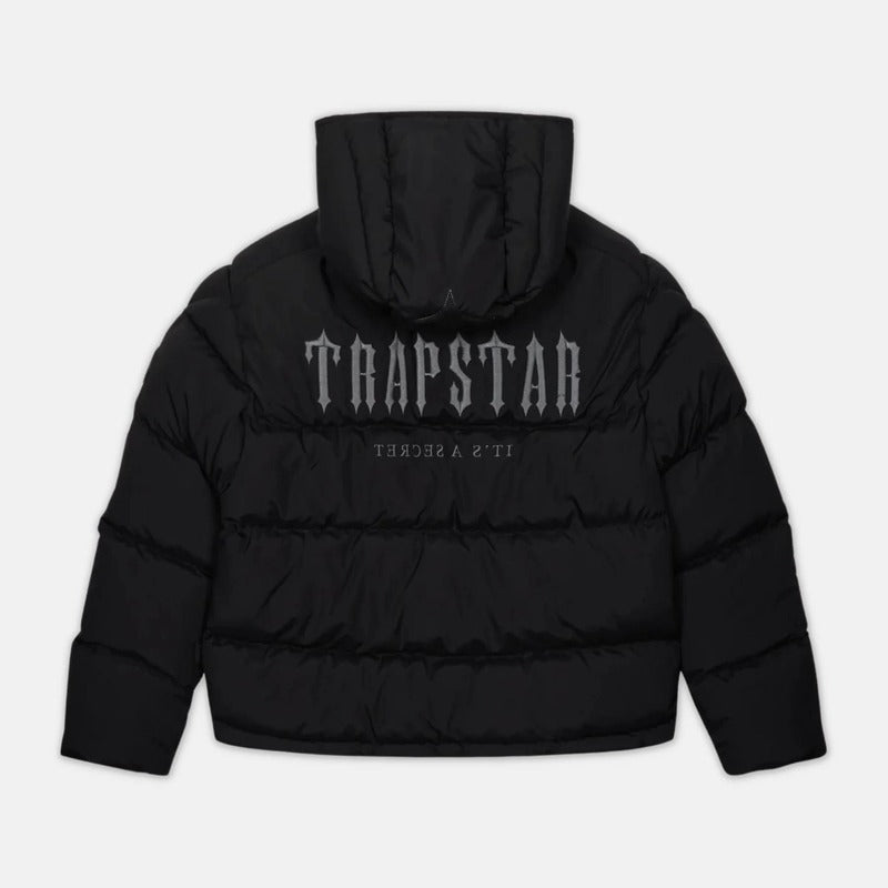 Jaqueta Puffer Trapstar Decoded 2.0 Black - Encomenda