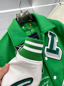Jaqueta Varsity Louis Vuitton Green - Encomenda