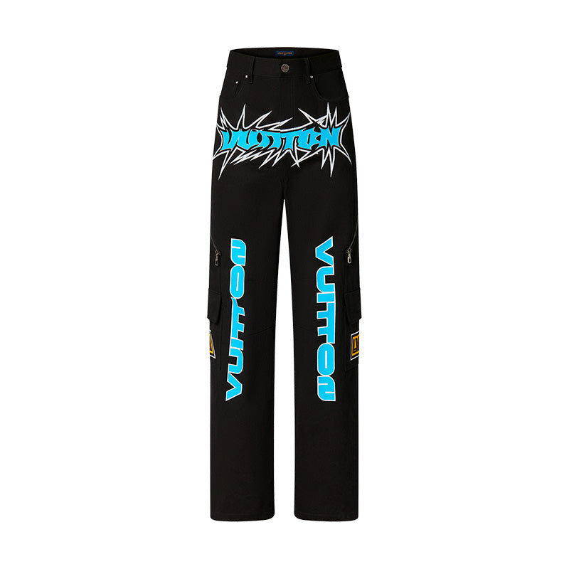 Calça Louis Vuitton Printed Denim - Encomenda