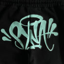 Conjunto Synaworld Logo Preto/Azul - Encomenda