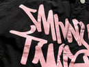 Calça Minus Two Cargo Preto/Rosa - Encomenda