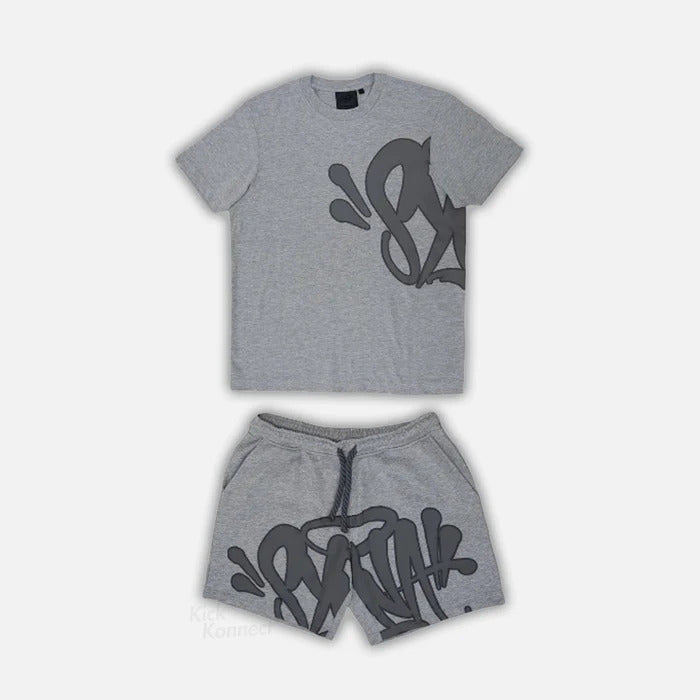 Conjunto Shorts Synaworld Cinza - Encomenda