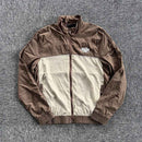 Conjunto Synaworld 'Syna Logo' Shell Marrom/Bege - Encomenda