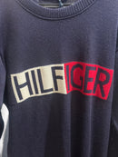 Suéter Tommy Hilfiger Azul/Vermelho - Pronta Entrega