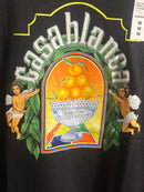 Camiseta Casablanca Angels Preta Oversize - Pronta Entrega