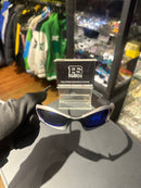 Óculos Oakley Splice Black Silver Lente Azul - Pronta Entrega