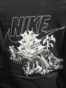 Camisa Nike Preta Temple - Pronta Entrega