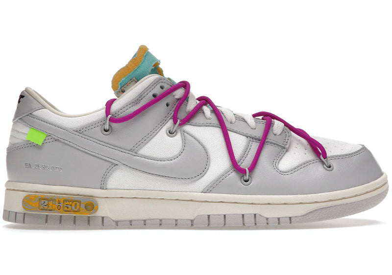 Nike Dunk Low Off White Lot 21:50 - Encomenda
