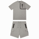 Conjunto Trapstar Irongate T Tech Zip Grey - Encomenda