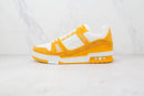 Louis Vuitton Trainer Yellow Monogram Denim White - Encomenda
