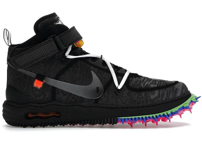 Nike Air force 1 Mid Off White Black - Encomenda