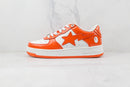 Bape Sta Patent Leather Orange White - Encomenda