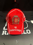 Boné Balenciaga Vermelho Aba Curva Soccer Cap - Pronta Entrega