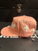 Boné Aba Reta Chrome Hearts Pink  - Pronta Entrega