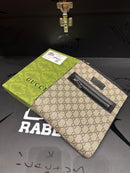 Bolsa Gucci Carteiro Transversal Bege Preto - Pronta Entrega