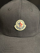 Boné Aba Curva Beisebol Moncler Black - Pronta Entrega