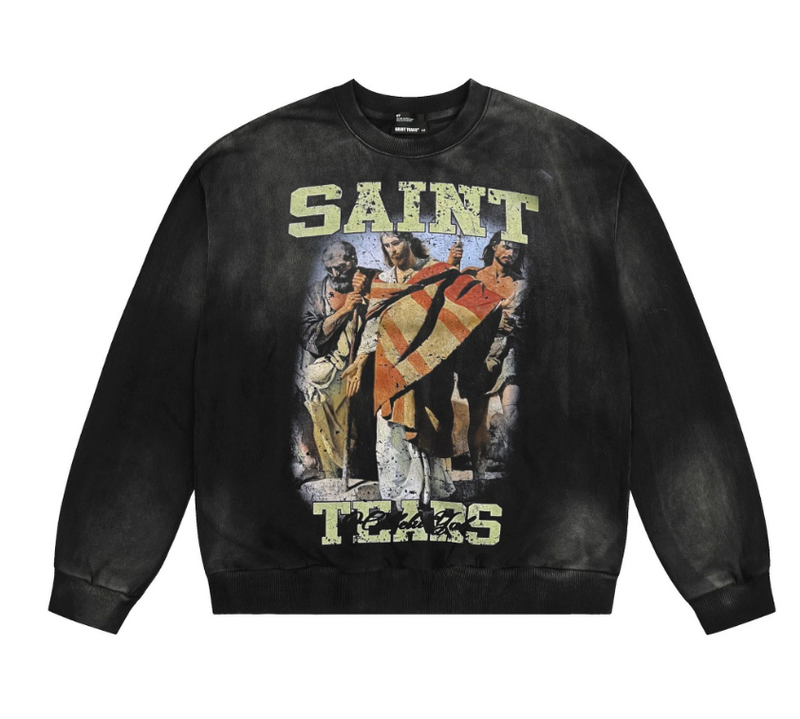 Moletom Saint Michael x Denim Tears Vintage 'Jesus lord' - Encomenda