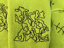 Balaclava Travis Scott JACKBOYS Cover Neon Mask Green - Encomenda