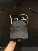 Boné Gucci Black Aba Curva - Pronta Entrega