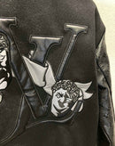Jaqueta Varsity Louis Vuitton Black - Encomenda