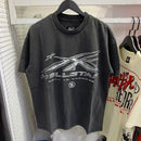 Camiseta Hellstar Washed Logo - Encomenda