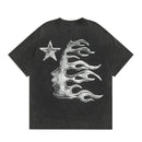 Camiseta Hellstar Washed Logo - Encomenda