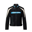 Jaqueta Couro Louis Vuitton Leather Mix Biker - Encomenda