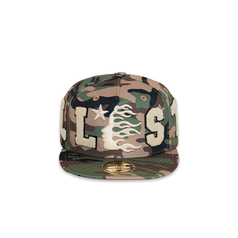 美品 HELLSTAR OG CAMO SNAP BACK CAP Boné Fitted Hellstar OG Patch Camo - Encomenda