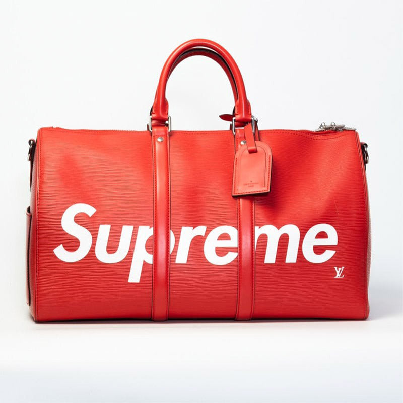 Bolsa Louis Vuitton x Supreme Keepall Bandouliere - Encomenda