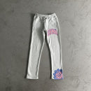 Conjunto Syna World College Logo Cinza/Rosa - Encomenda