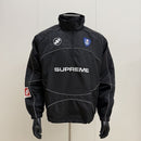 Jaqueta Supreme Refletiva Piping Preto - Encomenda