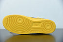 Nike Air force 1 Low Off White University Gold Metallic Silver - Encomenda
