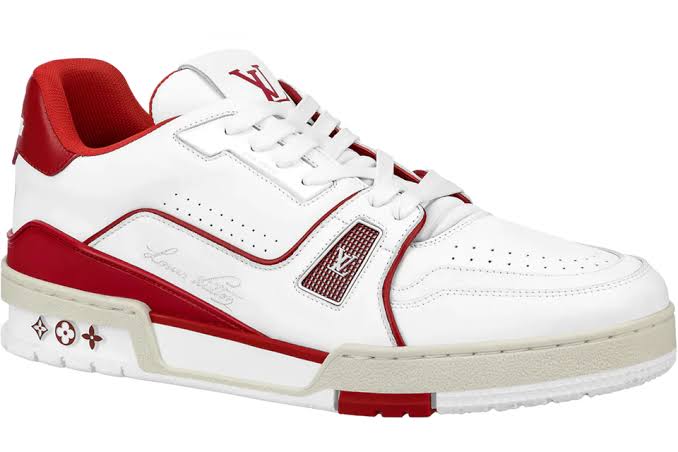 Louis Vuitton Trainer Bordeaux White Red - Encomenda