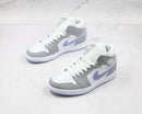 Jordan 1 Mid Wolf Grey Aluminum - Encomenda