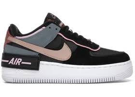 Nike Air Force 1 Shadow Black Light Arctic Pink Claystone Red - Encomenda