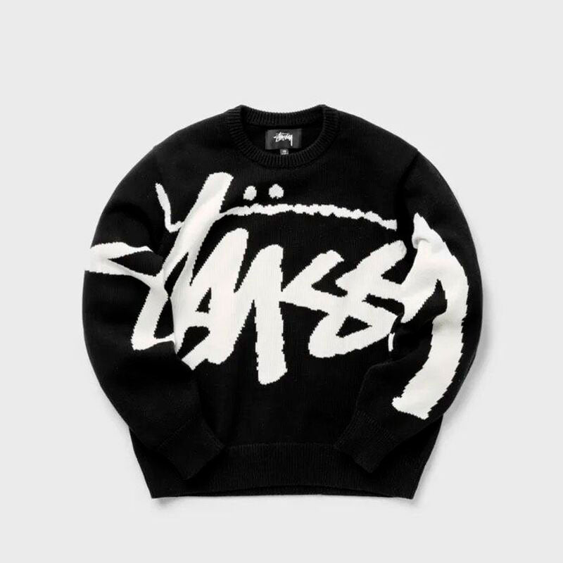 STOCK SWEATER stussy ニット　22AW Stussy Stock Sweater - Encomenda