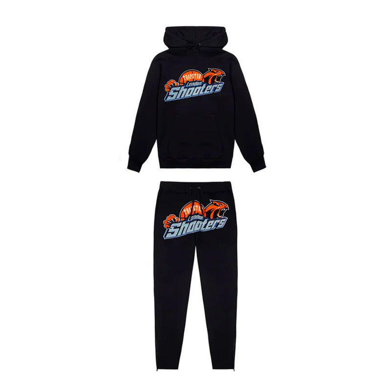 Conjunto Trapstar Shooters Black Orange - Encomenda