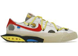 Nike Blazer Low Off-White University Red - Encomenda
