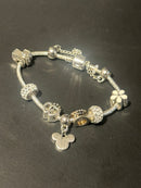 Pulseira Prata Multi Berloques - Pronta Entrega