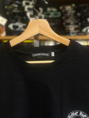 Camiseta Chrome Hearts Preta Logo Amarelo - Pronta Entrega