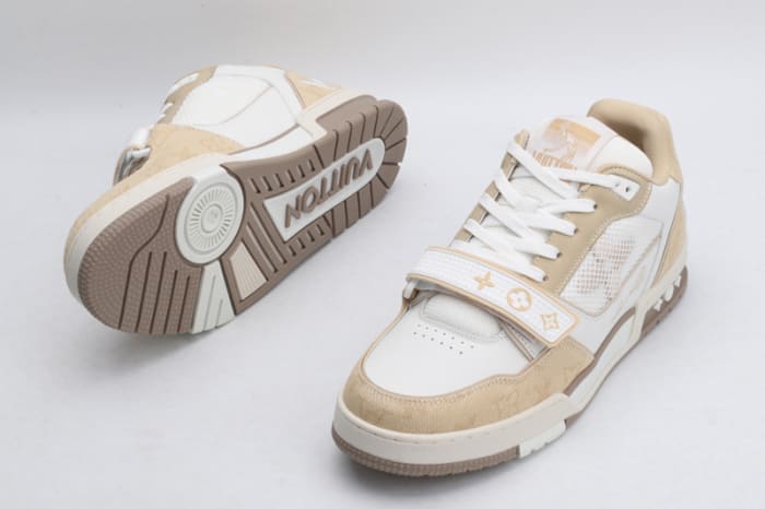 Louis Vuitton Trainer Beige White - Encomenda
