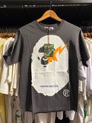 Camiseta BAPE Heron Preston Cinza - Pronta Entrega