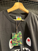 Camiseta BAPE ‘Shark Logo’ Preta - Pronta Entrega